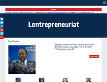 Tablet Screenshot of lentrepreneuriat.net